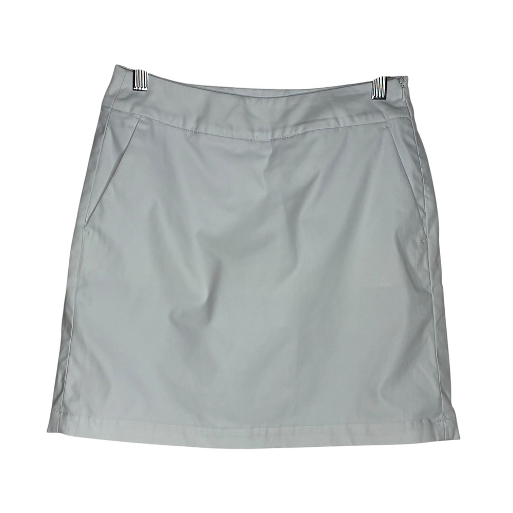 Nike Golf Dri-FIT Skort Womens Size‎ 0 White Tennis Skirt Tenniscore Athleisure